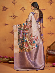 Printed Art Silk Saree