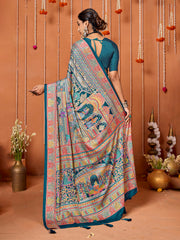 Printed Art Silk Saree