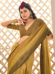 Zari Border Art Silk Saree