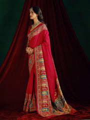 Plain Art Silk Saree