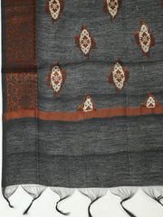 Woven Design Chanderi Unstitched Suit With Pant & Dupatta
