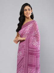 Digital Printed Georgette Saree