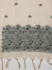 Woven Design Chanderi Unstitched Suit With Dupatta