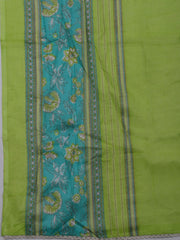 Printed Cotton Blend Unstitched Suit With Dupatta