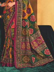 Printed Art Silk Saree