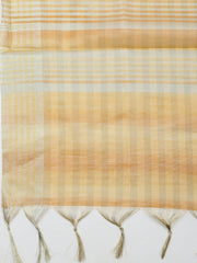 Embroidered Tissue Unstitched Kurta With Pant & Dupatta