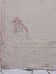 Embroidered Cotton Unstitched Suit With Dupatta