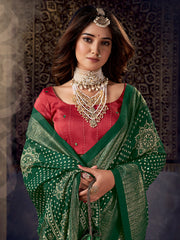 Printed Art Silk Saree