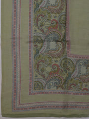 Printed Cotton Blend Unstitched Suit With Dupatta