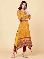 Printed Georgette Kurta