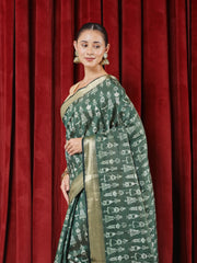 Digital Printed Art Silk Saree