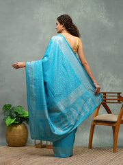 Woven Border Art Silk Saree