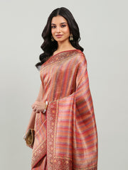 Zari Jaal Georgette Woven Saree