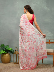 Digital Printed Georgette Saree