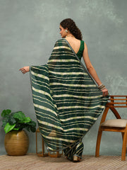 Digital Printed Chiffon Saree