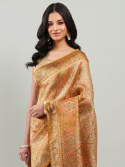 Zari Jaal Georgette Woven Saree