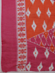 Printed Cotton Blend Unstitched Suit With Dupatta