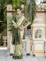 Kanjivaram Art Silk Woven Saree