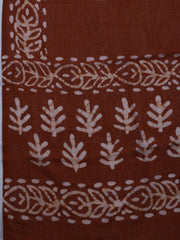 Printed Cotton Blend Unstitched Suit With Dupatta