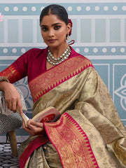 Woven Design Art Silk Saree