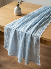 Printed Cotton Blend Unstitched Suit With Pant & Dupatta