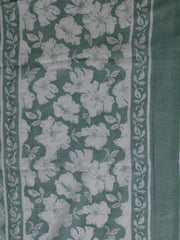 Printed Cotton Blend Unstitched Suit With Dupatta