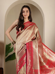 Woven Design Art Silk Saree