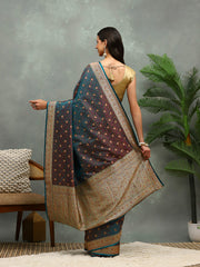 Jamavar Banarasi Woven Saree