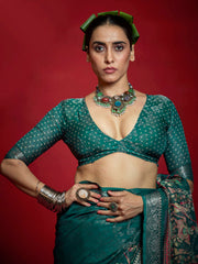 Printed Art Silk Saree