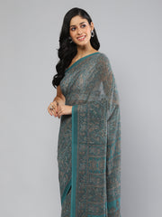 Digital Printed Georgette Saree