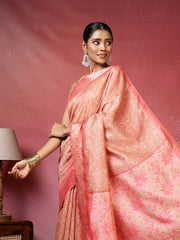Printed Art-Tusser Saree