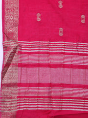 Neck Embroidered Cotton Blend Unstitched Suit With Dupatta