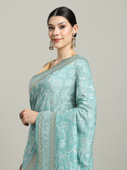 Zari Jaal Art Silk Woven Saree