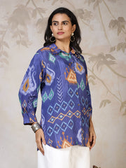 Printed Cotton Short Kurti