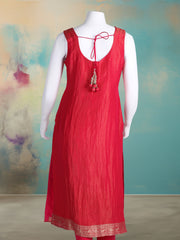 Embroidered Banarasi Kurta With Pant & Dupatta