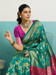 Woven Design Art Silk Saree