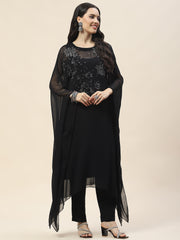 Swarovski Georgette Kurta With Pants