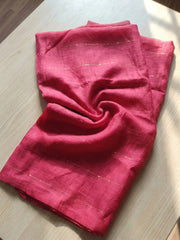 Embroidered Cotton Blend Unstitched Suit With Pant & Dupatta