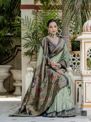 Kanjivaram Art Silk Woven Saree