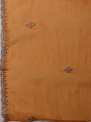 Zari Jaal Art Silk Unstitched Suit With Dupatta