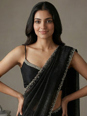 Embroidered Organza Saree