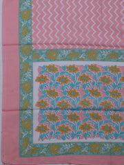 Printed Cotton Blend Unstitched Suit With Dupatta