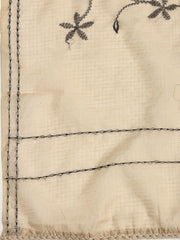 Woven Embroidered Cotton Blend Unstitched Suit With Dupatta