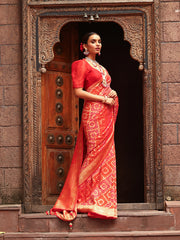 Gharchola Georgette Saree