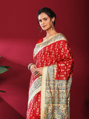 Digital Print Art Silk Saree