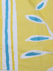 Printed Cotton Blend Unstitched Suit With Dupatta