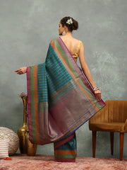 Wovn Border Art Silk Saree