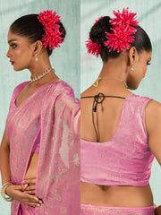 Embroidered Chiffon Saree