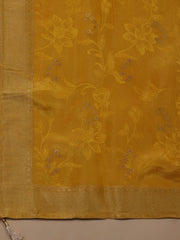 Kanjeevaram Chanderi Unstitched Suit With Dupatta