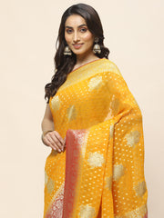 Woven Georgette Saree
